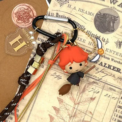 Harry Potter Magic Broom Rider Pendant(Ron)