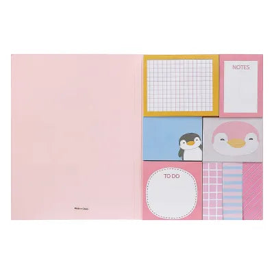 Miniso Penguin Sticky Notes Set