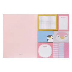 Miniso Penguin Sticky Notes Set