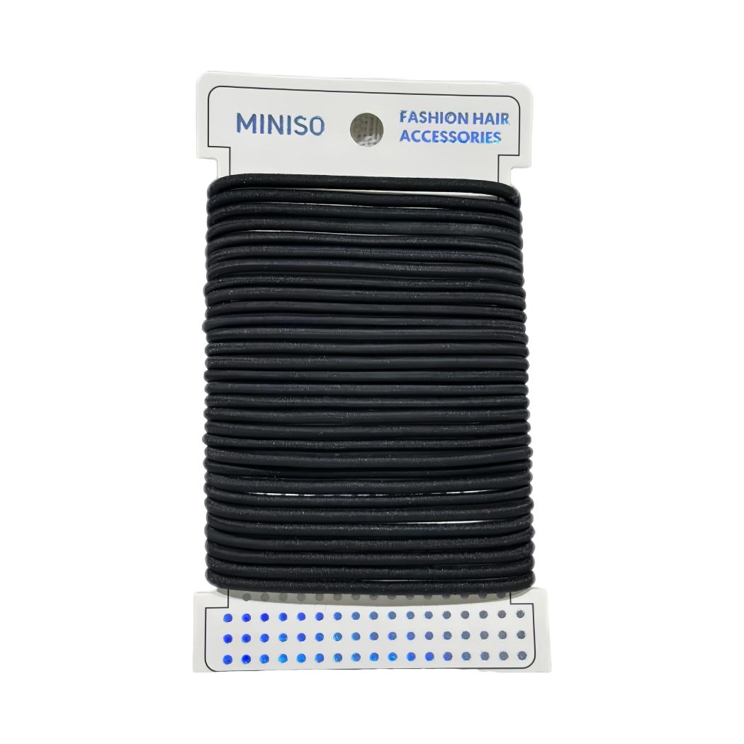 3mm Black Rubber Band 30pcs