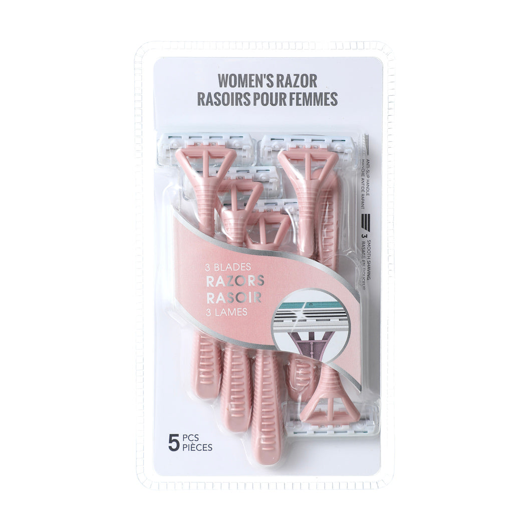 Smooth 3-Blade Women＇s Razor(5 Pack)