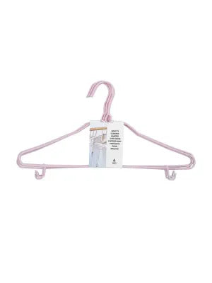 Miniso Adult's Clothes Hanger with Hook 6pcs(Pink)