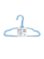 Kids＇ Iron Wire Clothes Hanger 10pcs(Blue)