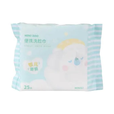Miniso  Koala Series Portable Dry Wipes (25 Wipes)