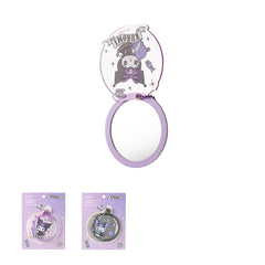 Kuromi Series Acrylic Rotatory Portable Mirror