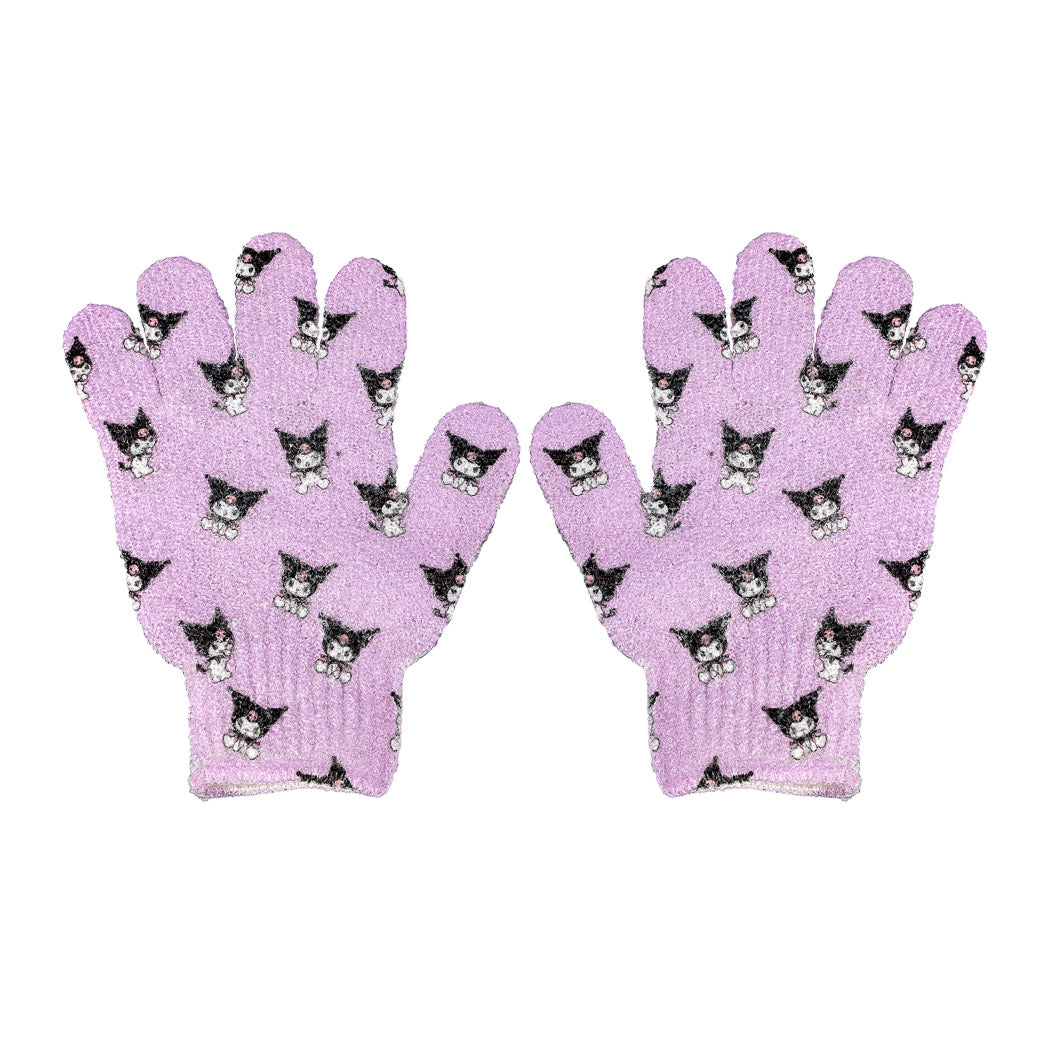 Sanrio Interesting Adventure Exfoliating Bath Gloves