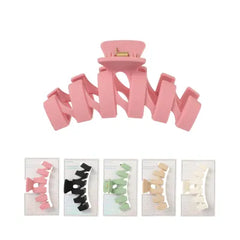 Miniso  Basic Series Wavy Claw Clip (1 pc)