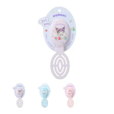 Hello Kitty and Friends Strawberry Collection Portable Brush with Mirror