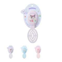 Hello Kitty and Friends Strawberry Collection Portable Brush with Mirror