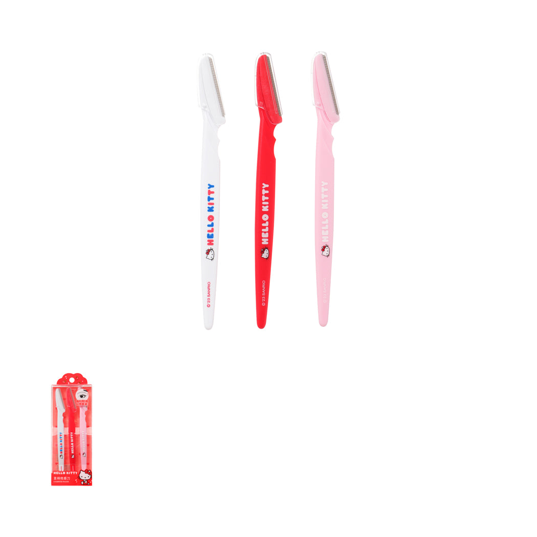 Hello Kitty Apple Collection Eyebrow Razors (3 pcs)