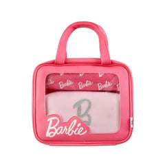 Miniso  Barbie Collection Toiletry Bag Set