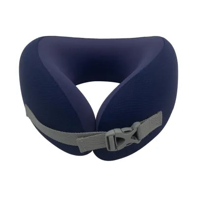 Washable Memory Foam Neck Pillow(Navy Blue)