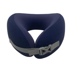 Washable Memory Foam Neck Pillow(Navy Blue)