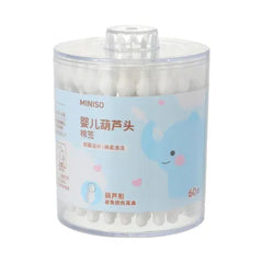 Miniso Gourd-Shaped Cotton Swabs (60 Count)