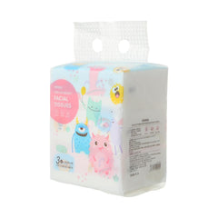 MINISO Monster Paradise Collection Soft & Comfy Facial Tissues (3 Pack)