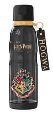 Harry Potter Plastic Bottle with Straw (750mL)(Black)