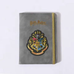 Harry Potter Collection Passport Holder with Elastic Band(Gray)