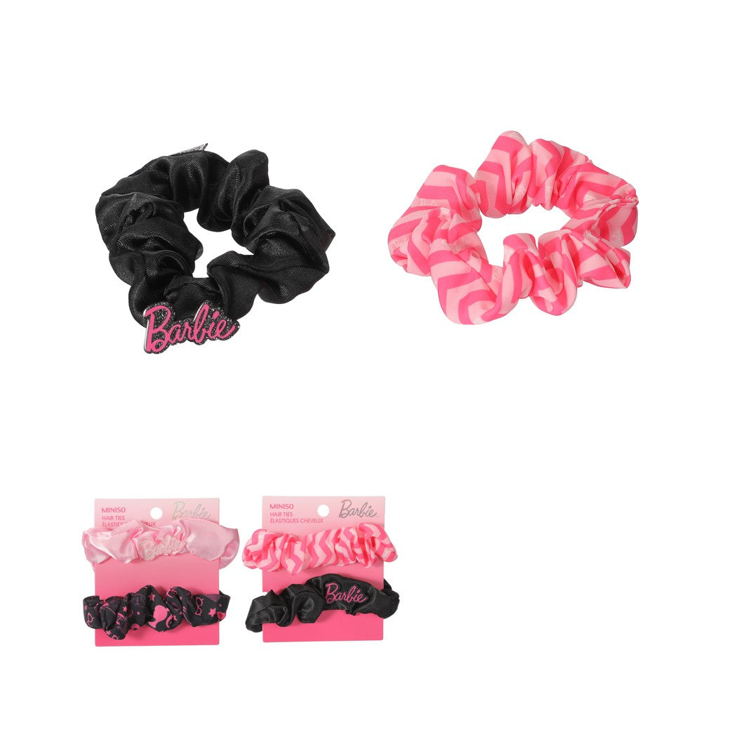 Miniso Barbie Collecton Hair Ties ( 2 pcs ), Random Colors