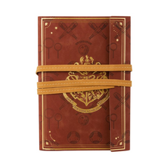 Harry Potter A5 PU Gold-Stamp Hardcover Book with Band (80 Sheets)