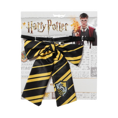 Harry Potter Badge Bow Tie & Hair Clip (Hufflepuff)