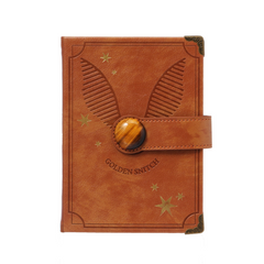 Harry Potter Collection Golden Snitch Hardcover Book with Tigerite Magnetic Snap (80 Sheets)