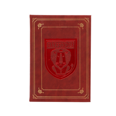 Harry Potter Collection Gryffindor PU Hardcover Book with Striped Edges (208 Sheets)