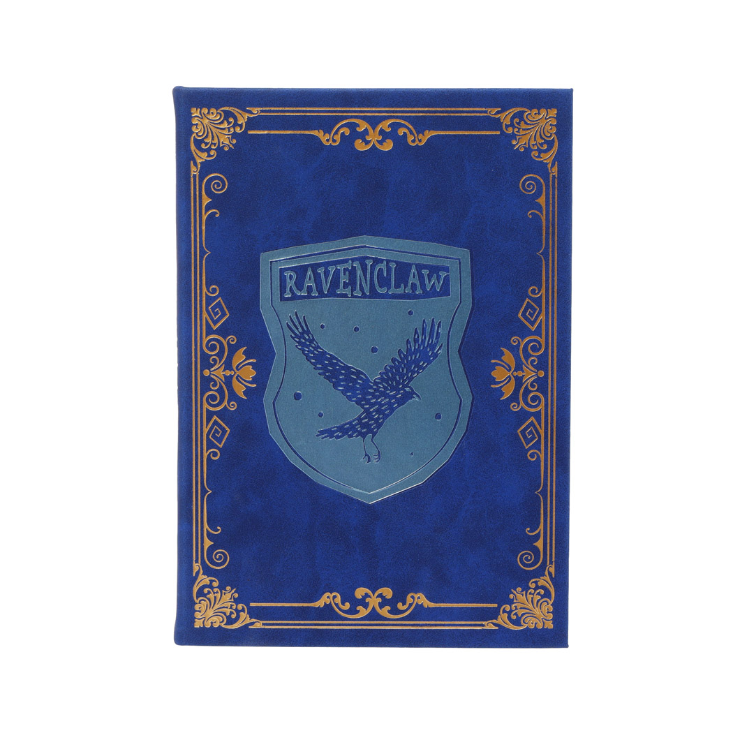 Harry Potter Collection Ravenclaw PU Hardcover Book with Striped Edges (208 Sheets)