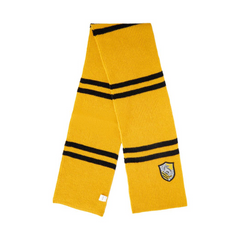 Harry Potter School Striped Scarf (Yellow)