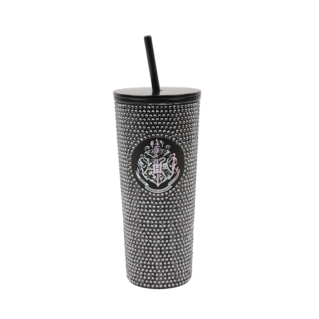 Harry Potter Studded Steel Tumbler (650mL,Black)