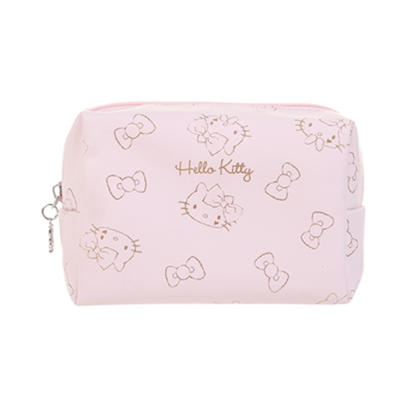 Hello Kitty Quadrate Makeup Bag (Pink)