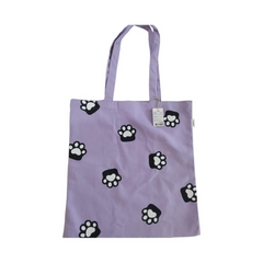 Miniso Cat Paw Collection Shopping Bag(Black Paw)