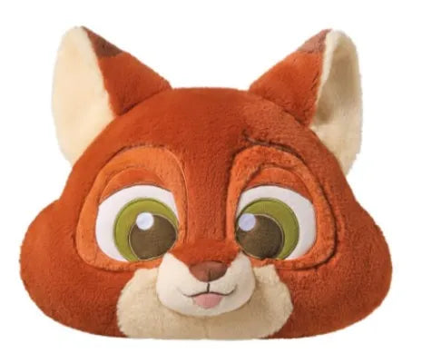 Miniso Disney Zootopia Collection Nick Head-Shape Plush Toy 45CM
