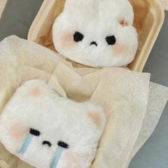 Miniso rabbit plushie bag charm, keychain