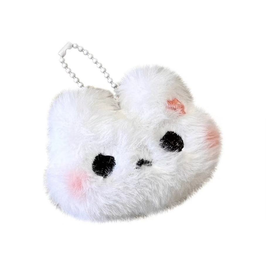 Miniso rabbit plushie bag charm, keychain