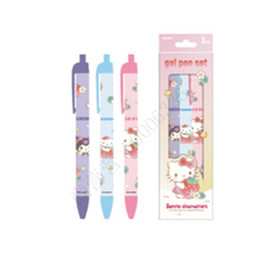 Sanrio characters Strawberry Collection Retractable Ballpoint Pen (3 Pack)