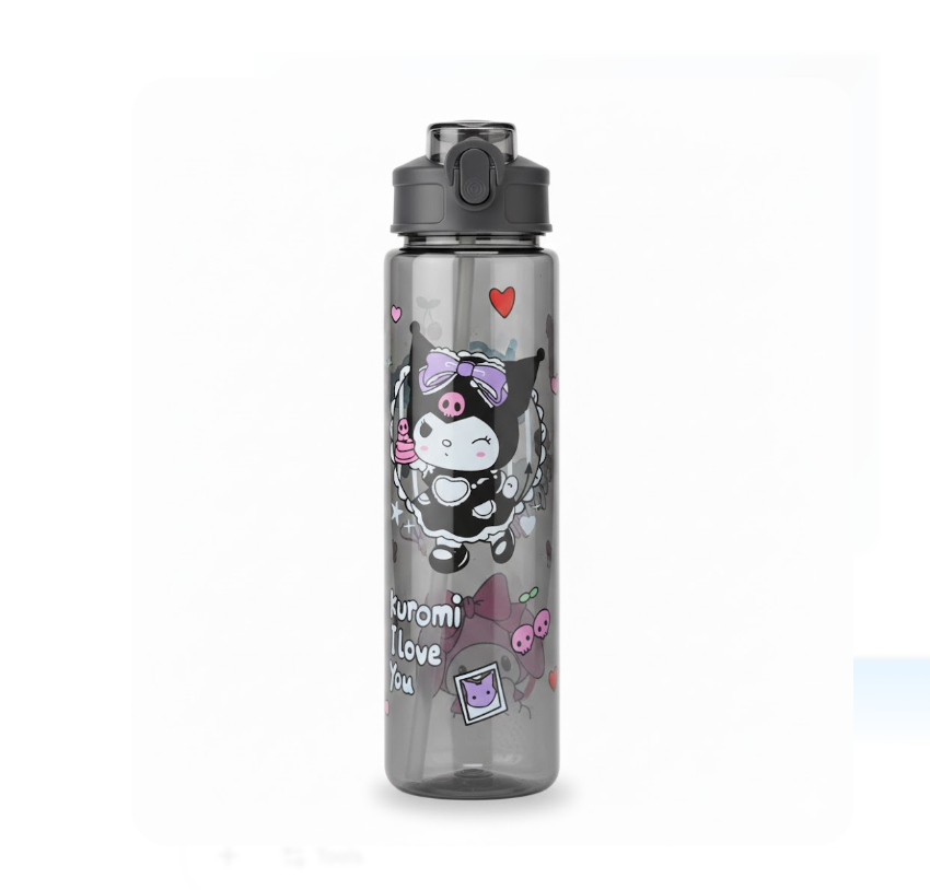 Miniso plastic water bottle - 650ml (03)