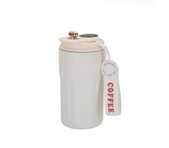Miniso Temperature Insulated Coffee Mug - 450 ml (white)
