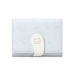 Miniso cat themed wallet (Blue)