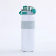 Miniso Dual Sip Insulated Bottle - 600 ml (Blue)