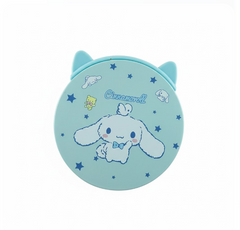 Miniso Round Pocket Mirror (Blue)