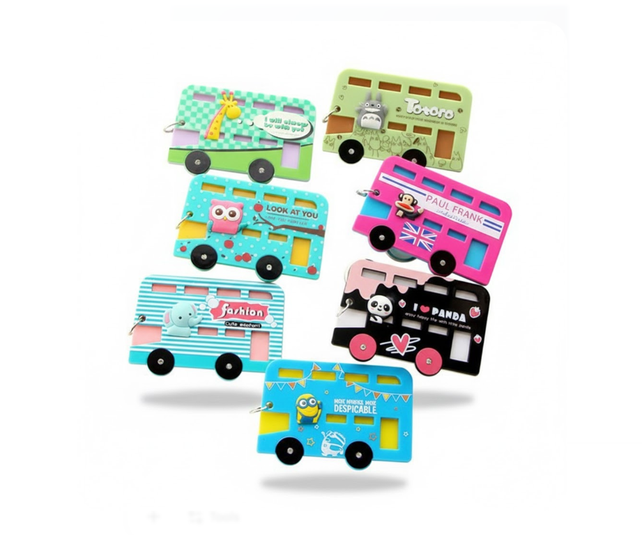 Miniso Funky Bus 4-in-1 Tags