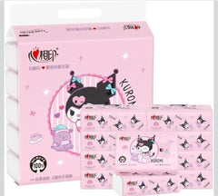 Miniso Kuromi~Themed Facial Tissue Paper
