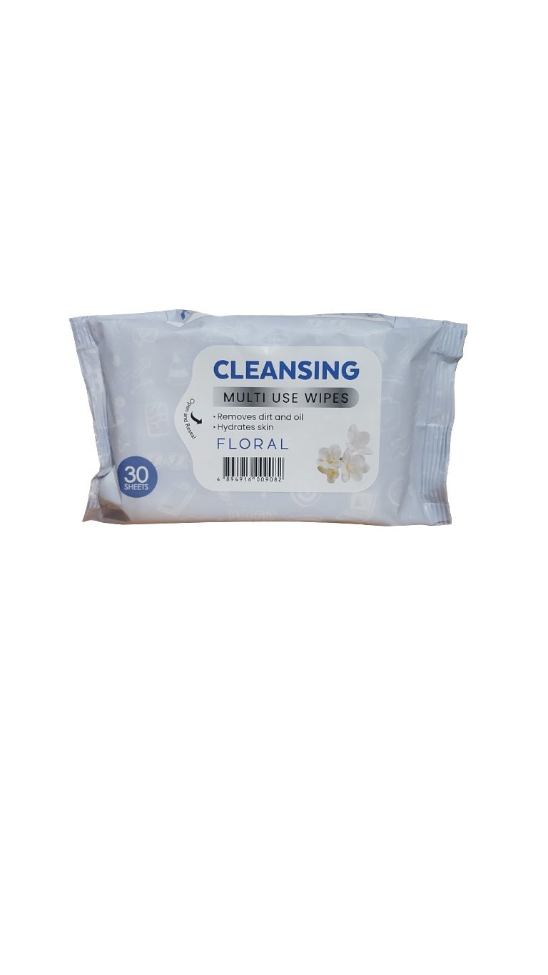 Miniso Cleansing Multi Use Wipes 3p Sheeta(Floral)