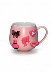 Miniso Barbie-Themed Ceramic Coffee Mug