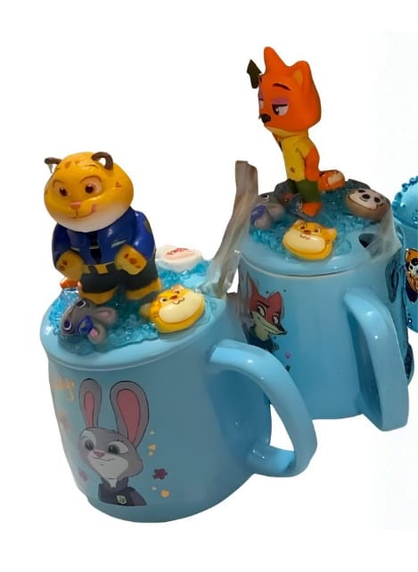 Miniso Zootopia Ceramic Mug + size(650/500ml)