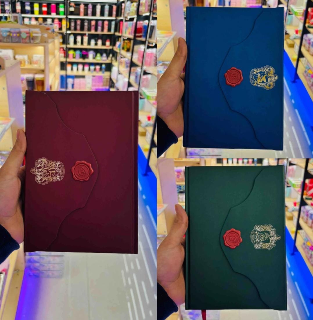 Miniso Harry Potter Hardcover Journal Diaries With Stamp Design