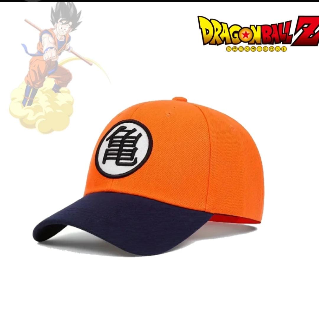 Miniso Orange and Black Dragon Ball Z Baseball Cap