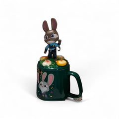 Miniso Zootopia Judy Hopps Mug with Lid