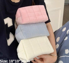 Miniso Plush Cosmetic Pouches