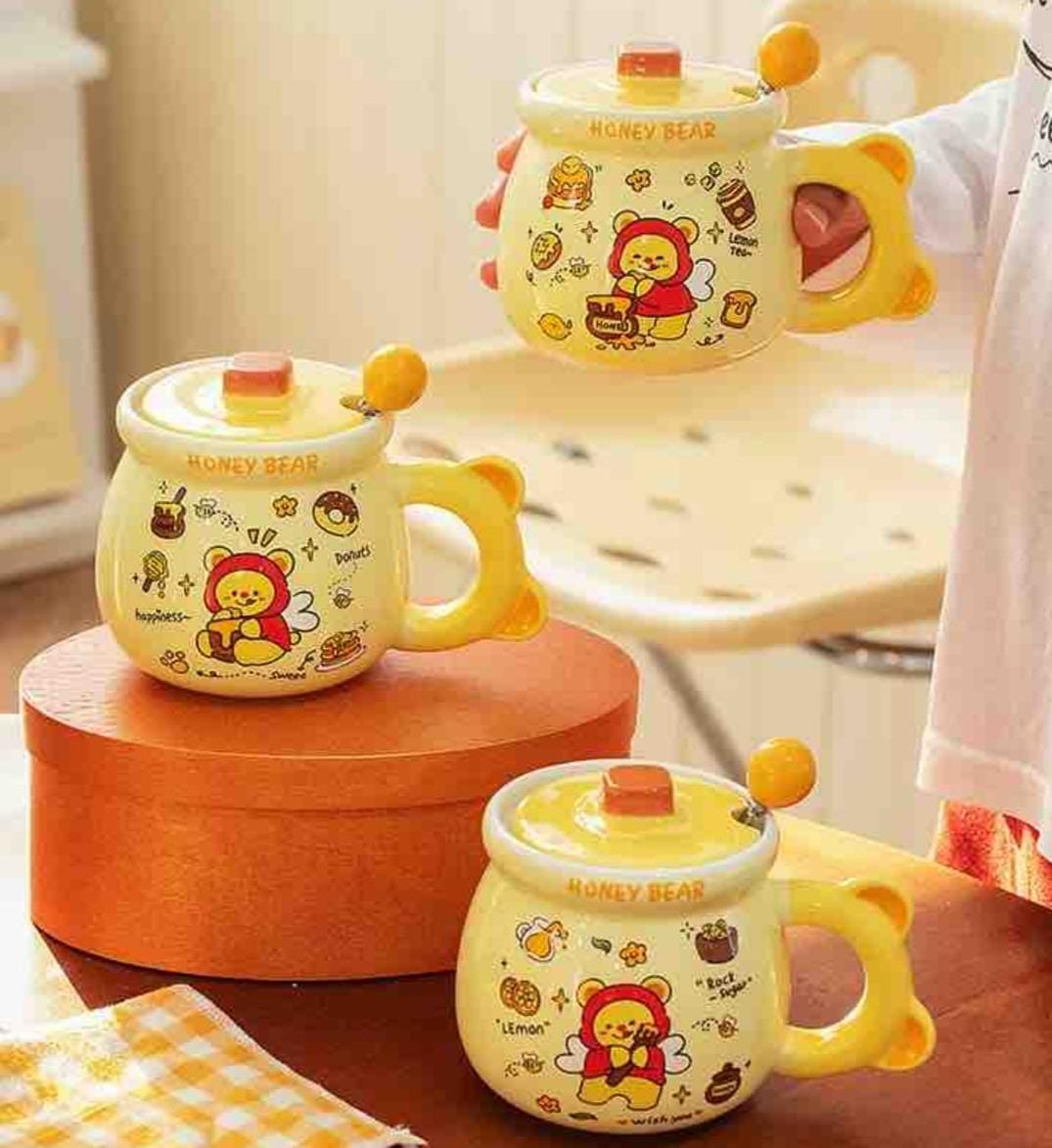 Miniso Honey Bear Ceramic Mug